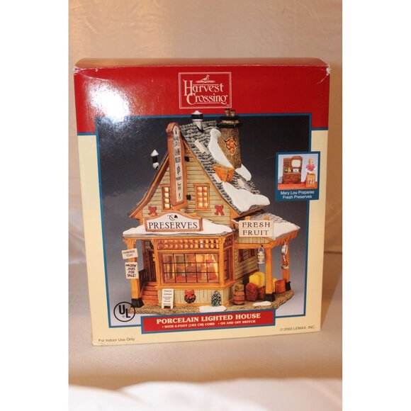 Lemax Harvest Crossing - Mari Lou's Preserves - Picture 1 of 6